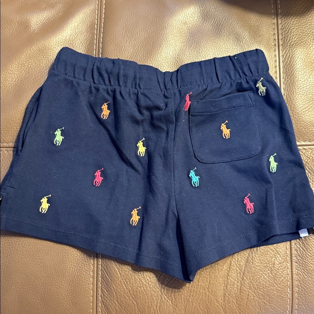 Polo Ralph Lauren Navy Girls Shorts size 8-10 M